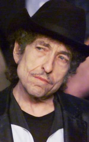 An older Bob Dylan 