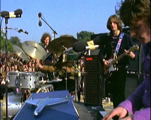 Cool shot of Blind Faith at Hyde Park 