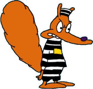 I would like to think the thief looked like the car thief from Rocko's Modern Life