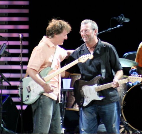 Steve Winwood and Eric Clapton 