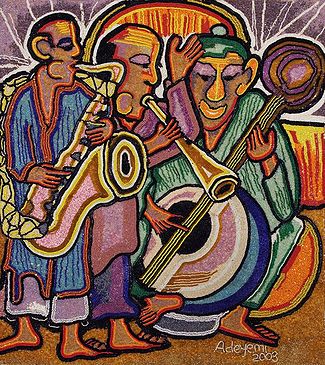 When I searched Modern Music this is what I found. I am not complaining it is pretty cool. 