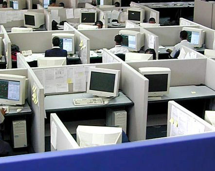 The boss came in today and he told me I wasn't thinking out of the box. 